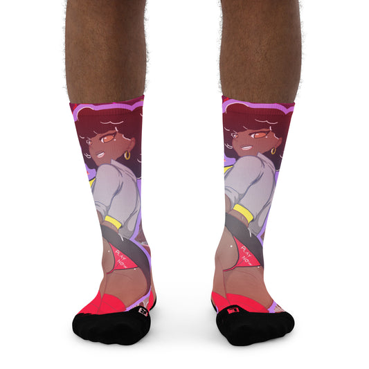 Aracade Anime Girl socks