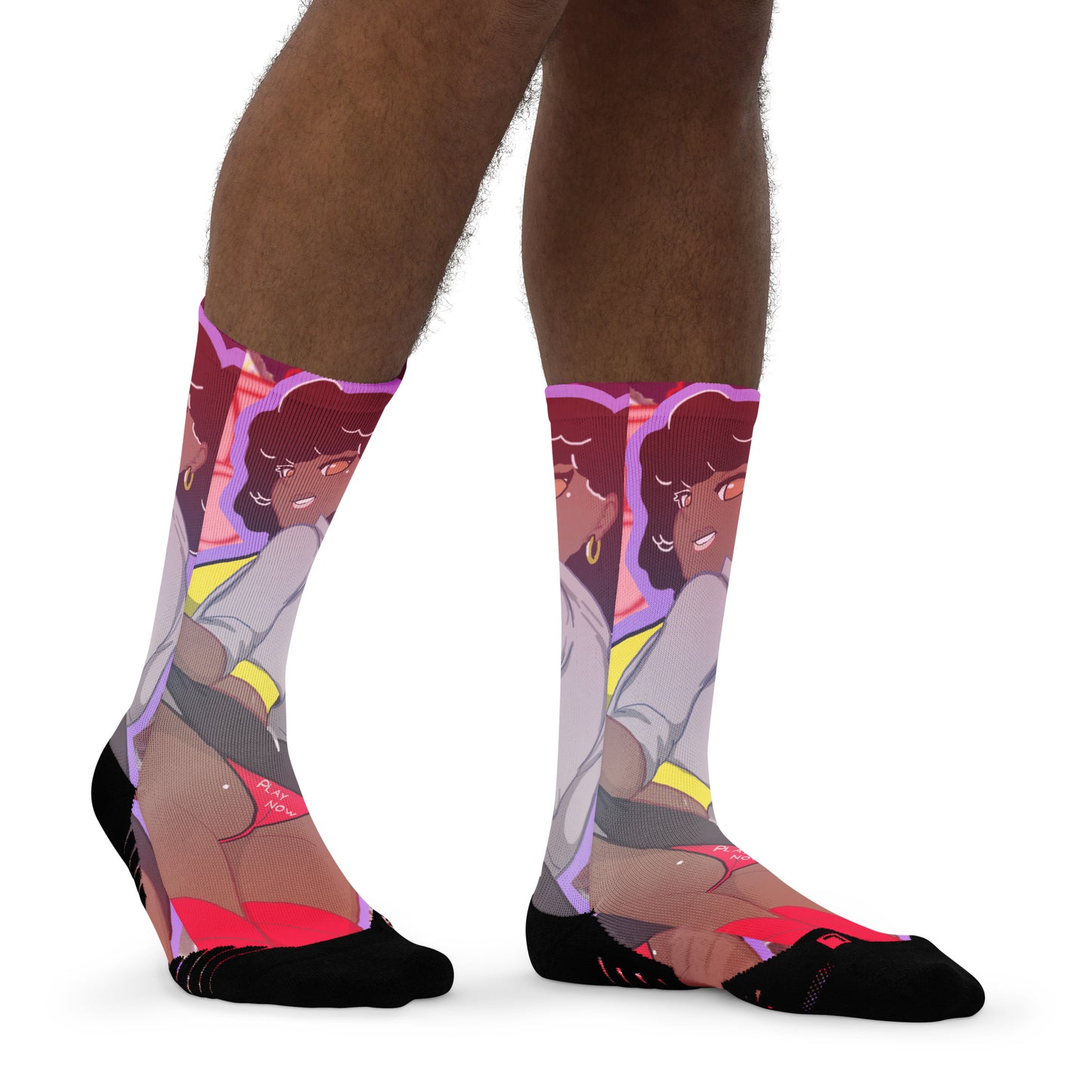 Aracade Anime Girl socks
