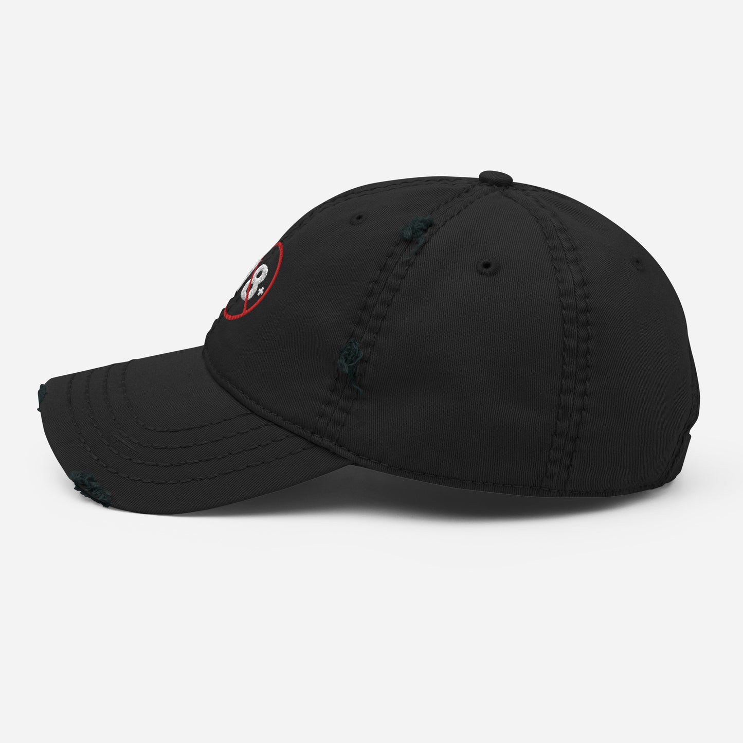 18+ ONLY Distressed Dad Hat