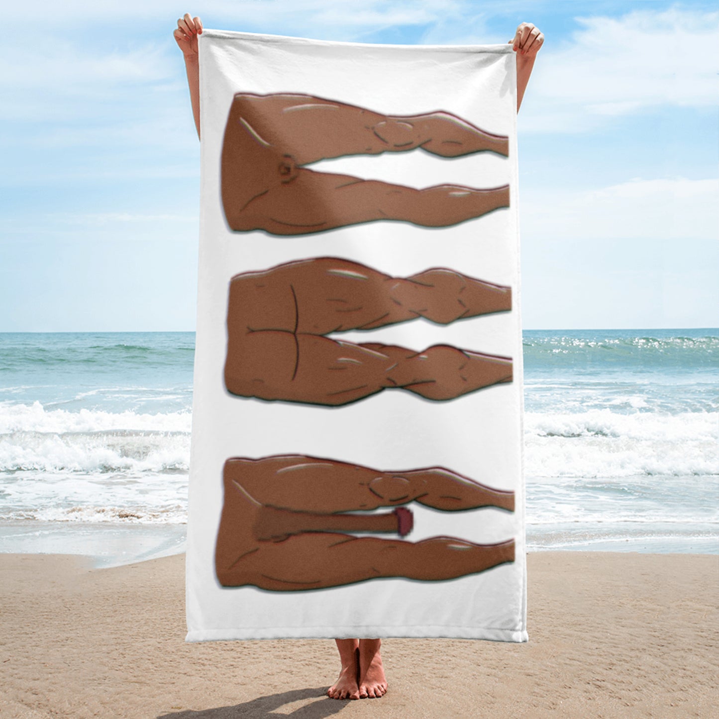 Brown Anime Towel